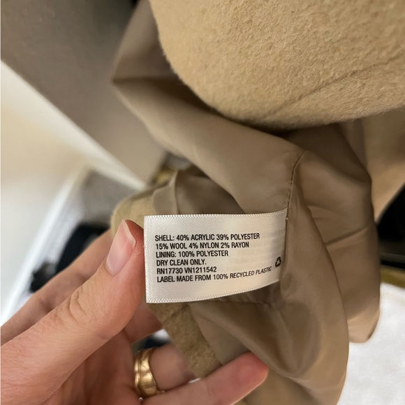 A New Day Wool Camel Coat - Picture 5 of 5